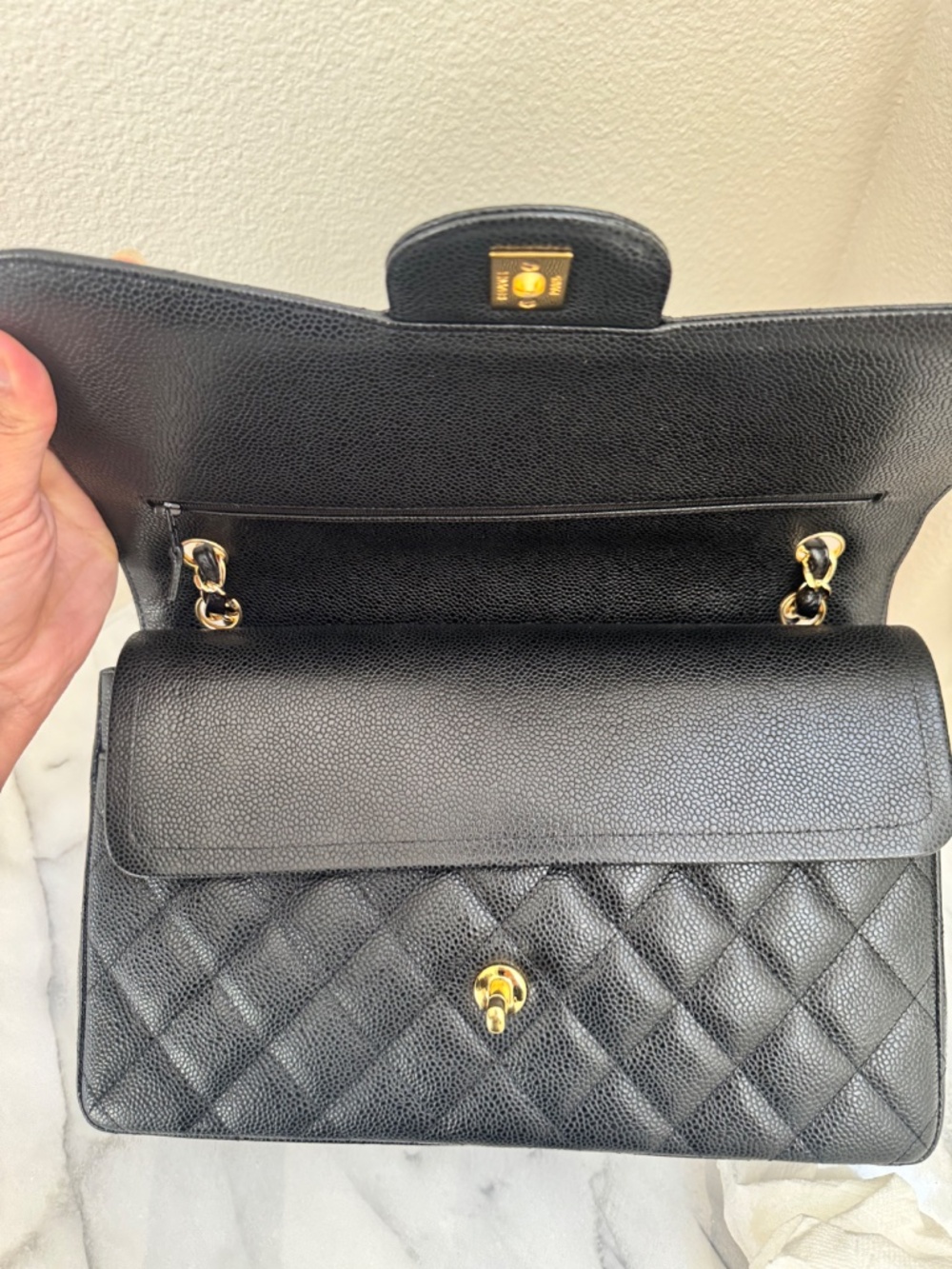 Chanel Double Flap Jumbo - Picture 10 of 12